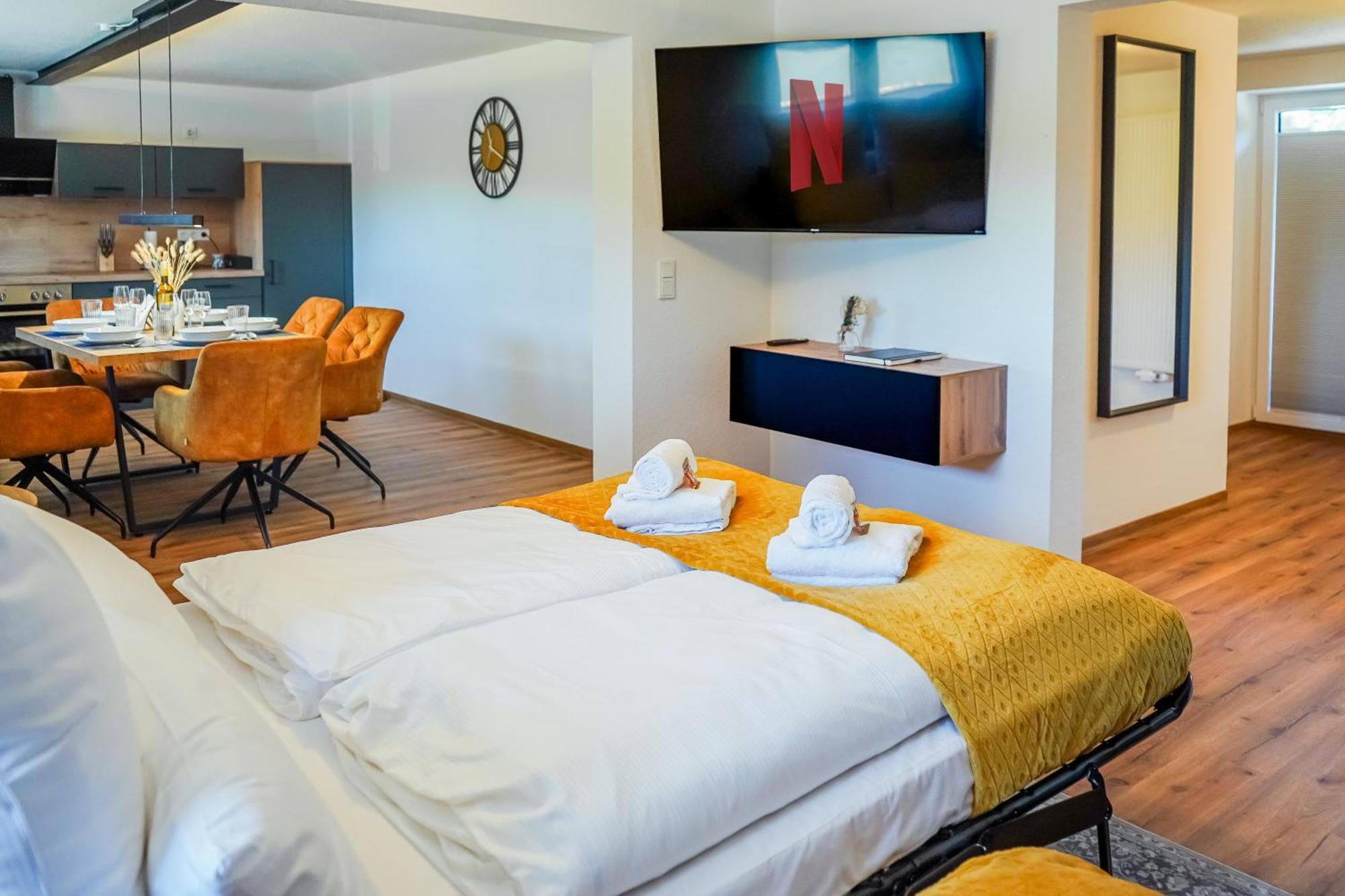 7Seas Boutique Ferienhaus Bostalsee - 2 Apartments Oder Ganzes Haus, Mit Sauna Нофельден Экстерьер фото