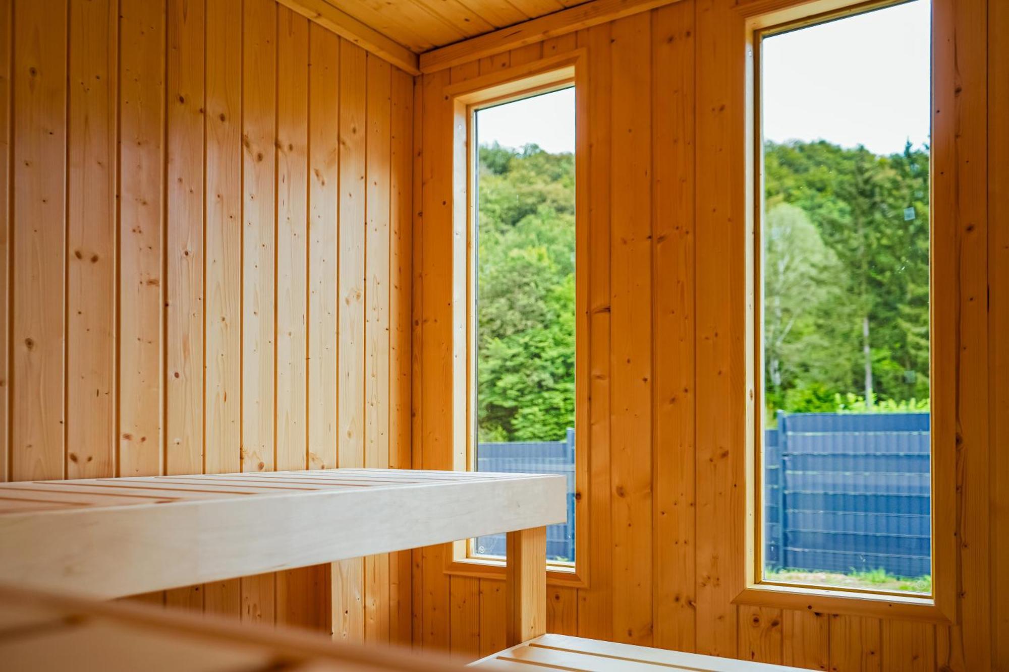 7Seas Boutique Ferienhaus Bostalsee - 2 Apartments Oder Ganzes Haus, Mit Sauna Нофельден Экстерьер фото